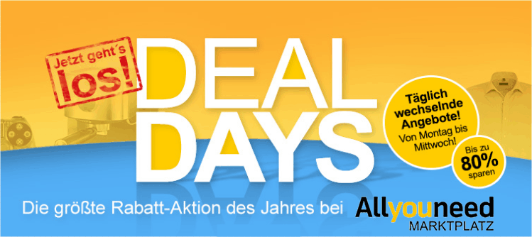 Allyouneed Deal Days